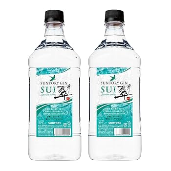 Amazon.co.jp: サントリー ジャパニーズジン 翠 SUI 40度 1800ml
